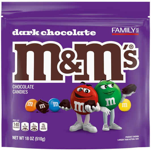 Dark Chocolate Graduation Party Candy, Family Size, 18 Oz Bulk Bag