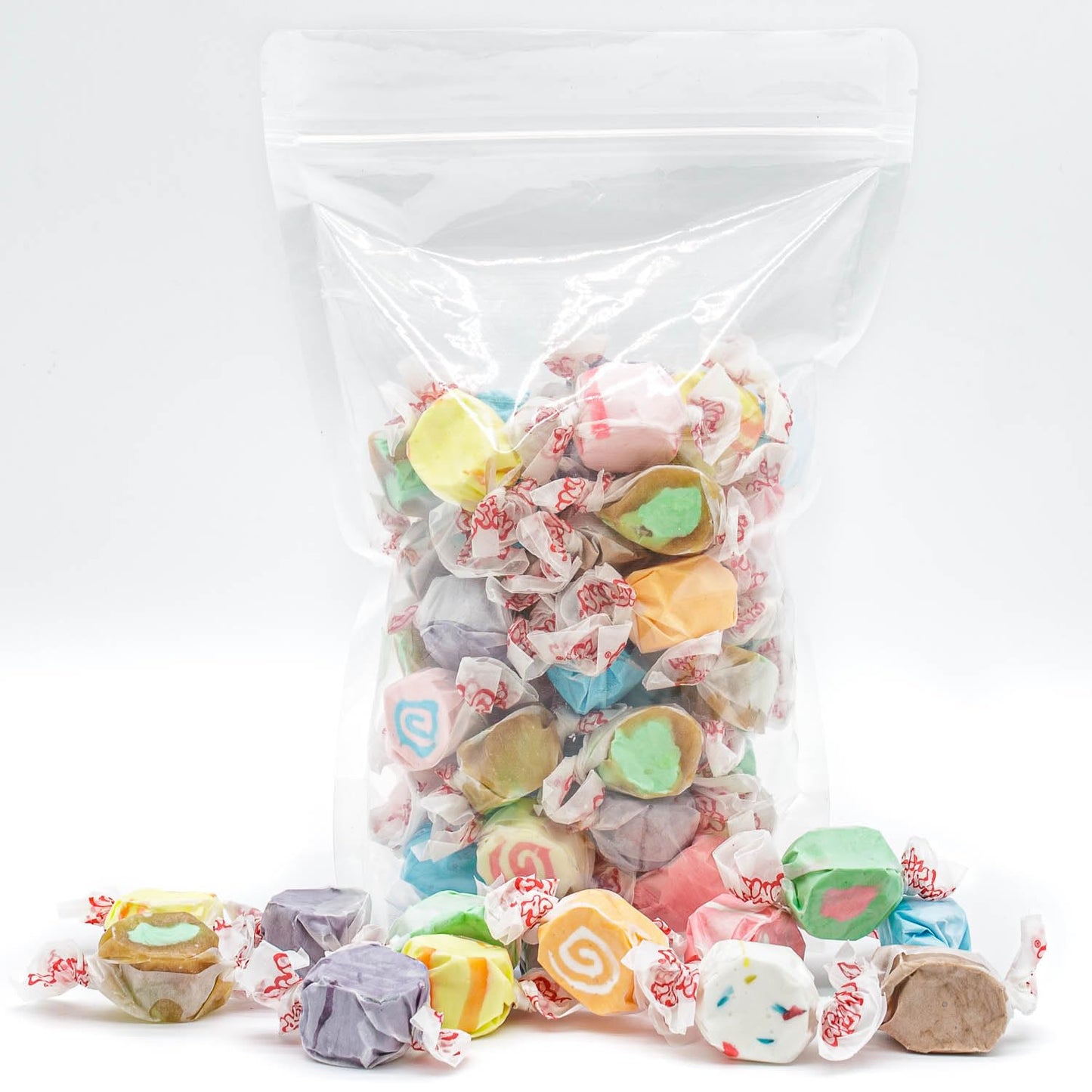 Salt Water Taffy 1 Lb – Individually Wrapped, 12 Fun Flavors, Old Fashioned Bulk Candy, Gluten and Nut Free
