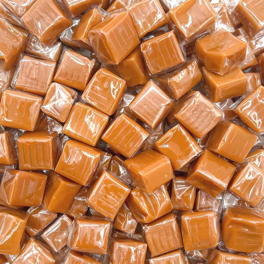 Caramel Cubes Candy | 2 Pound Bag | Individually Wrapped Classic Chews - Approx. 130 Count