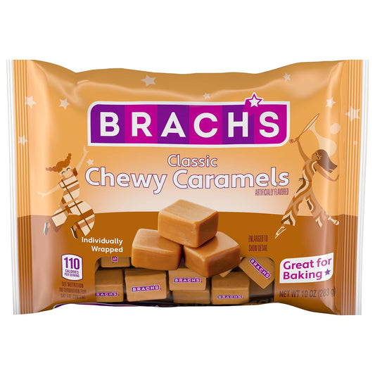Brach's Classic Chewy Caramels, Baking Caramels,10 Ounce Bag