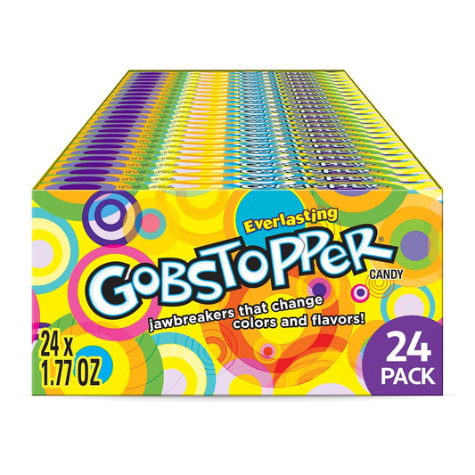 Gobstoppers Everlasting Jawbreaker Hard Candy, 1.77 oz, 24 Ct