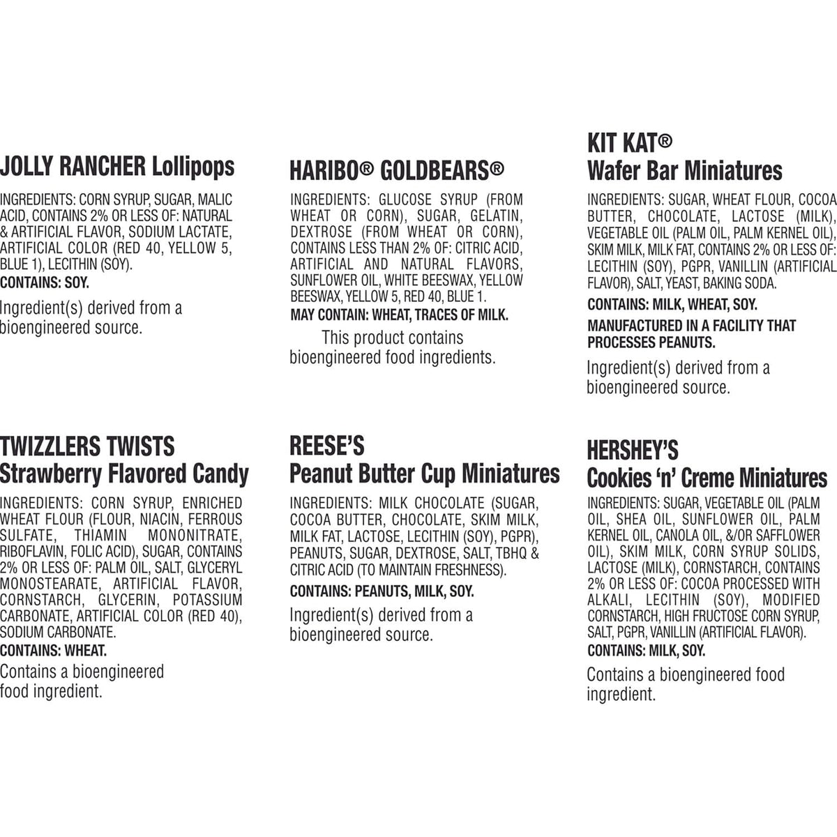 Hershey's Assorted Halloween Candy and Chocolate Bulk Variety Pack 20.65 Oz