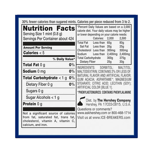 ICE BREAKERS Coolmint Sugar Free Mints Tins, 1.5 Oz (8 Count)