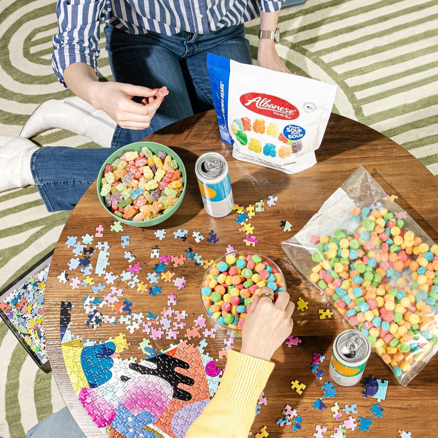 Albanese Candy, Sour Gummi Poppers, 4.5-Pound Bag