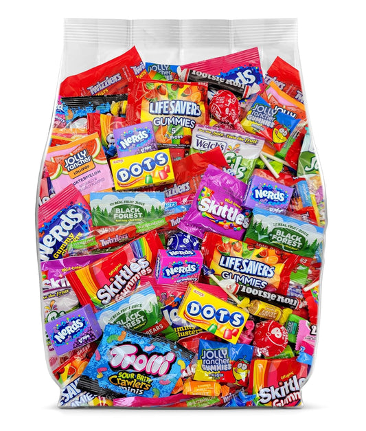 Bulk Candy Variety Pack 5Lb - Bulk Candy Individually Wrapped - 5 Pound Bag of Candy