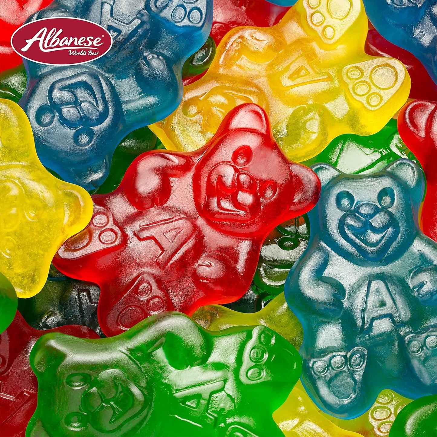 Albanese Candy, Large Gummi Papa Bears, 5Lbs of Fruit Bulk Candy