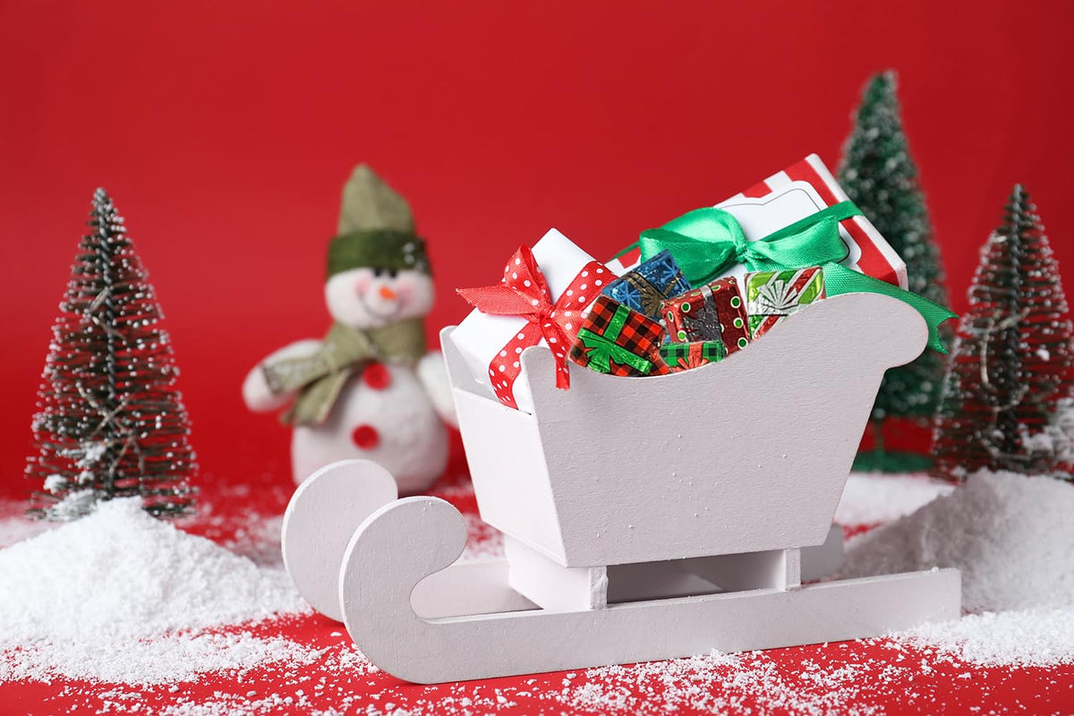 Fruidles Rich Christmas Chocolate Presents Squares Design, Smooth & Creamy Chocolate Presents (Half-Pound)