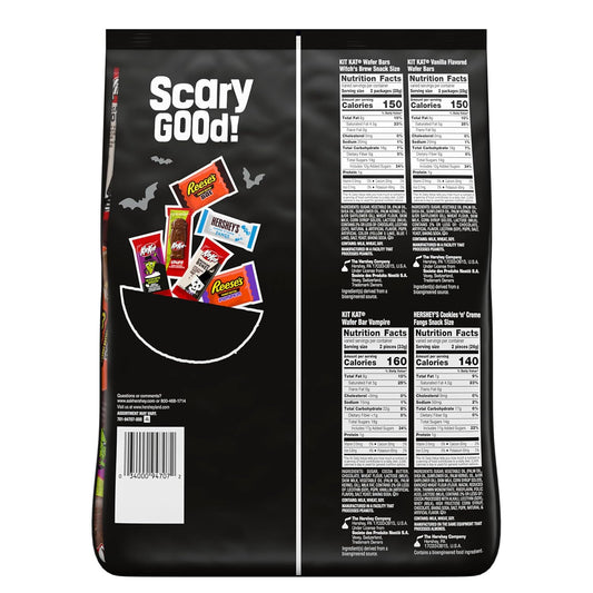 Hershey'S Assorted Chocolate Halloween Candy Bulk Variety Pack, 52.63 Oz