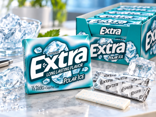Extra Polar Ice Gum Review: A Cool Mint Classic