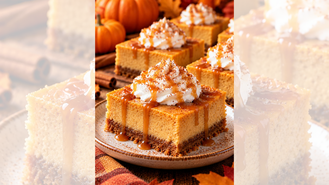 Pumpkin Cheesecake Bars Recipe