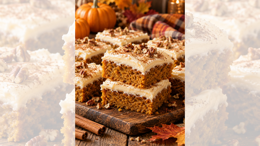 Pumpkin Bars with Cream Cheese Frosting Recipe