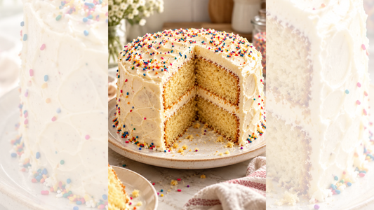 Classic Vanilla Layer Cake Recipe