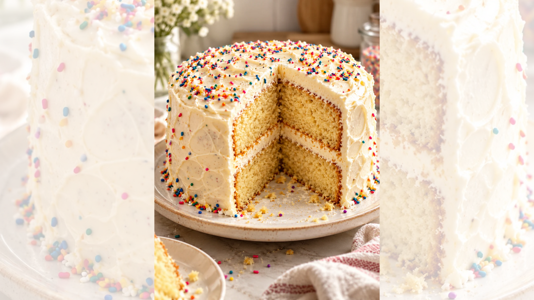 Classic Vanilla Layer Cake Recipe