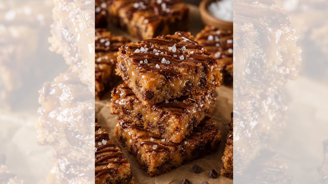 Chewy Toffee Cookie Bars