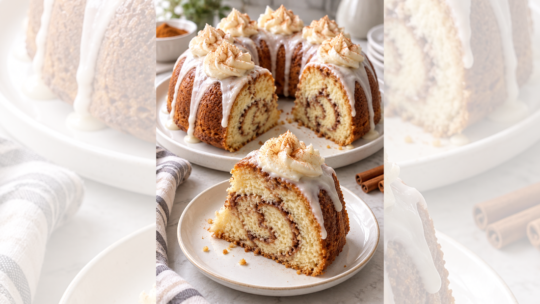 Cinnamon Roll Bundt Cake Recipe