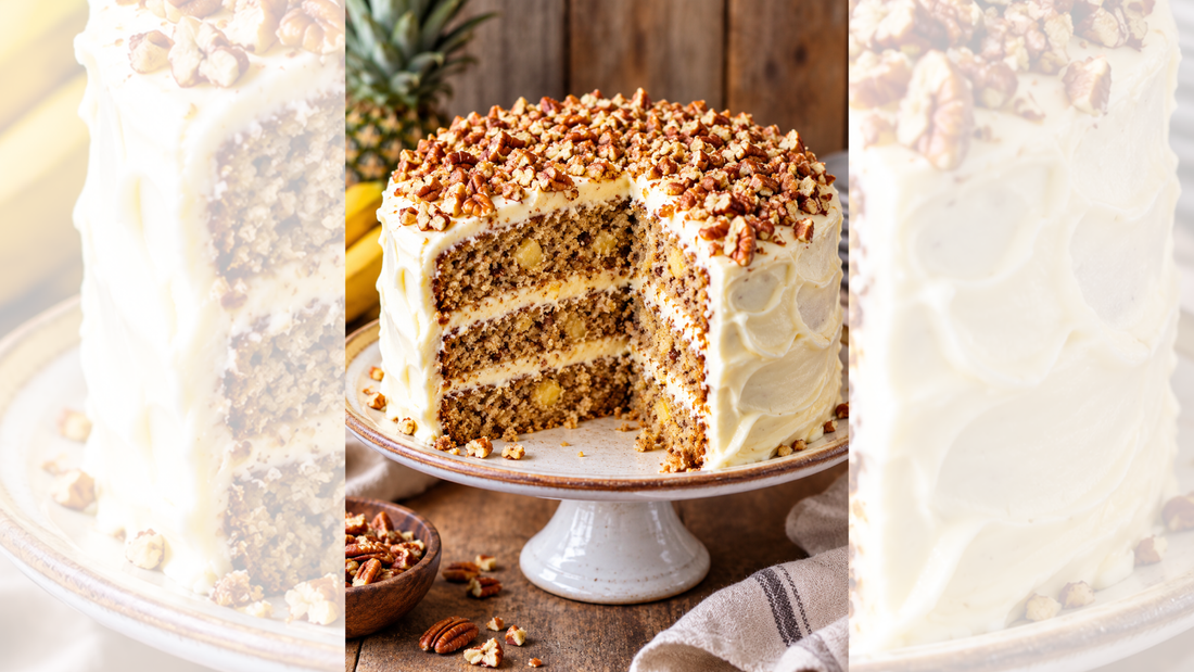 Hummingbird Cake with Cream Cheese Frosting Recipe