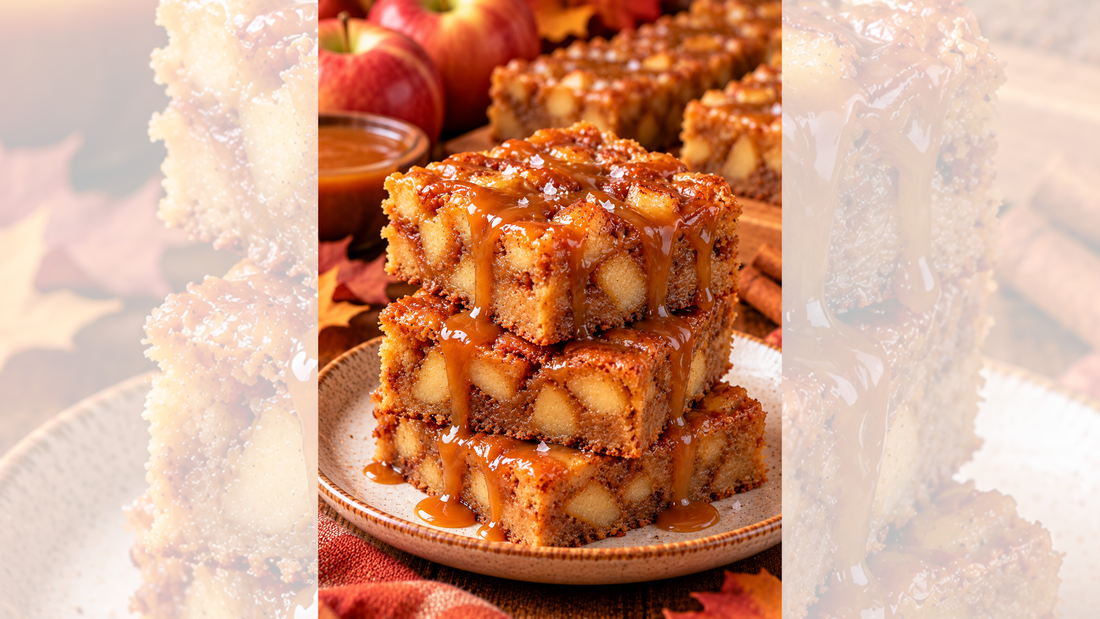 Caramel Apple Blondies Recipe