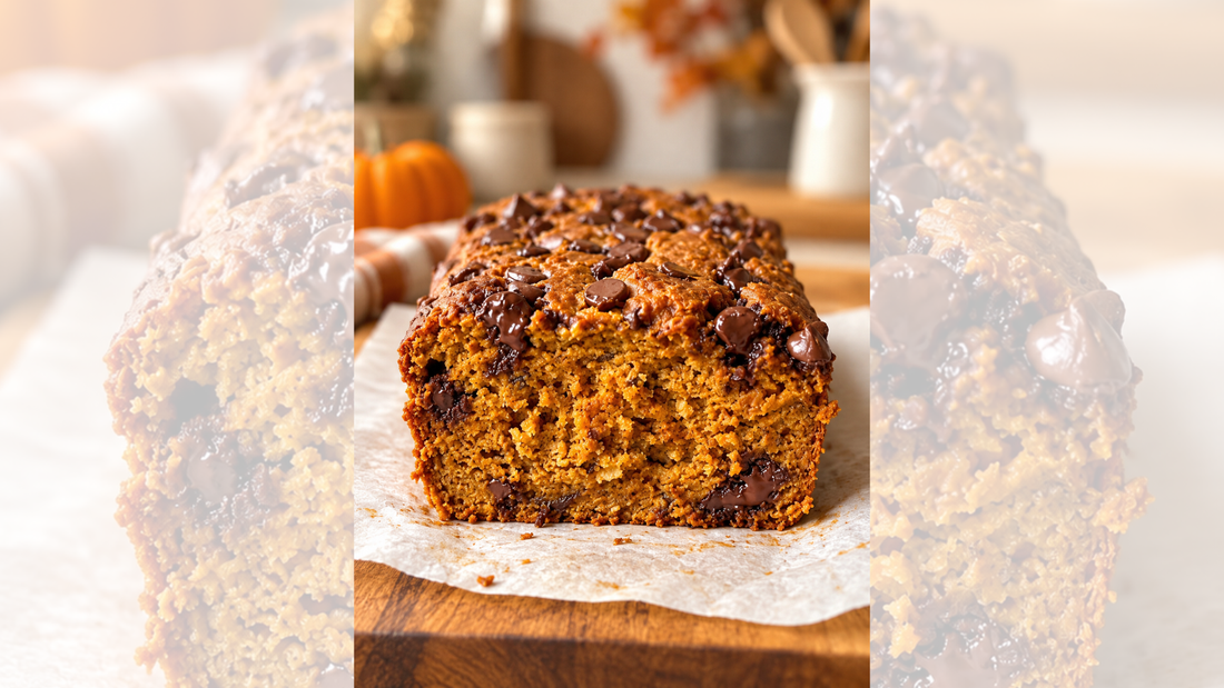 High-Protein Pumpkin Chocolate Chip Bread Recipe