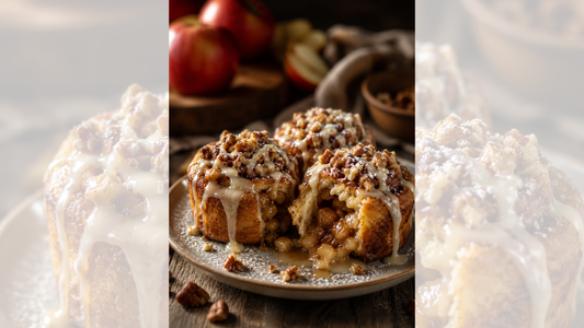 Cinnamon Roll Apple Pie Bombs