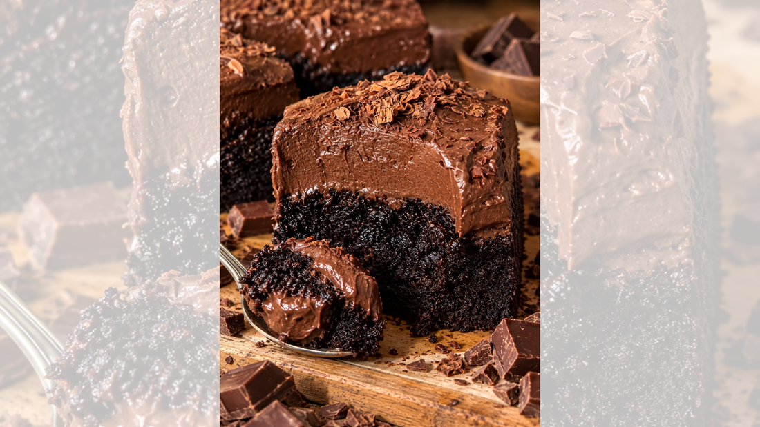 Triple Chocolate Fudge Cake Recipe