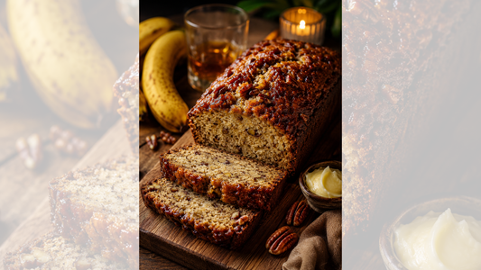 Bourbon Brown Butter Banana Bread