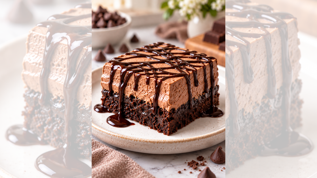 Chocolate Mousse Brownies