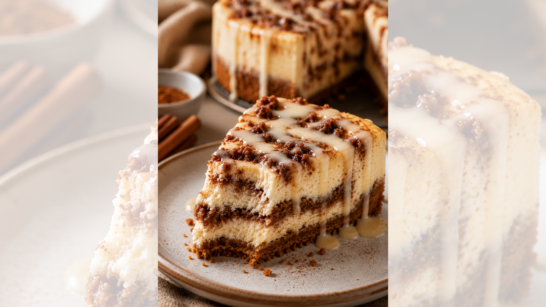 Cinnamon Roll Cheesecake