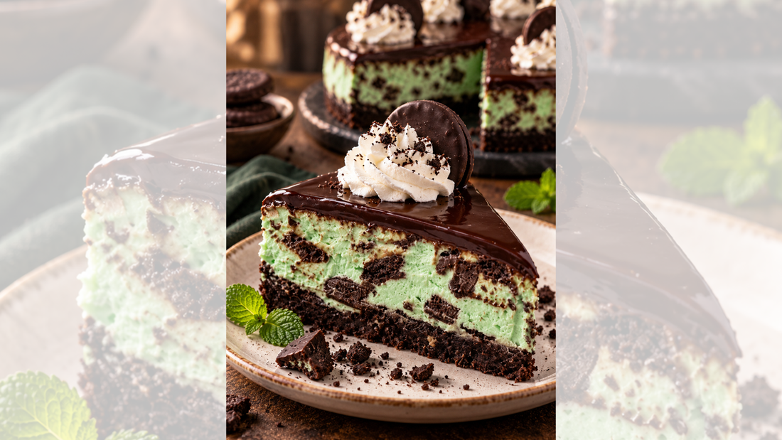 Thin Mint Cheesecake