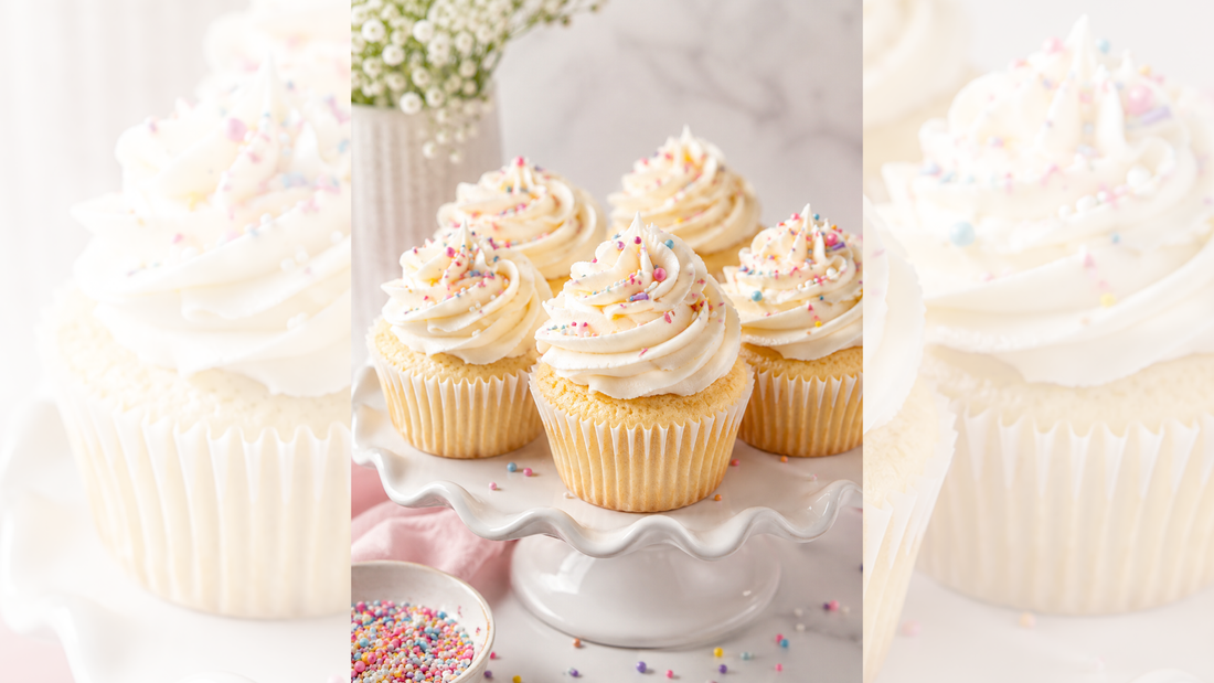 Classic Vanilla Cupcakes