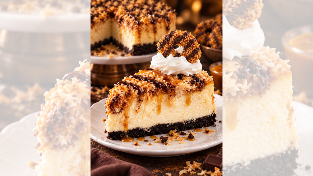 Samoa Cheesecake