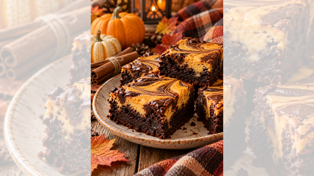 Pumpkin Cheesecake Brownies Recipe