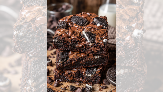 Fudgy Oreo Brownies