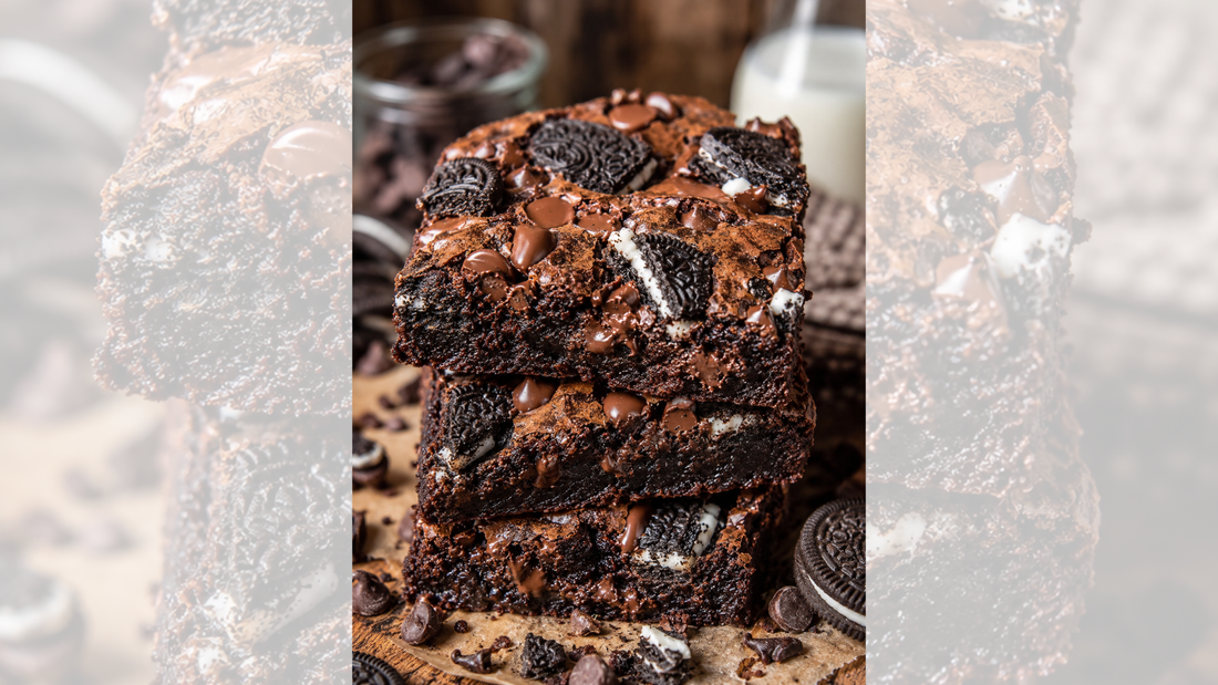 Fudgy Oreo Brownies