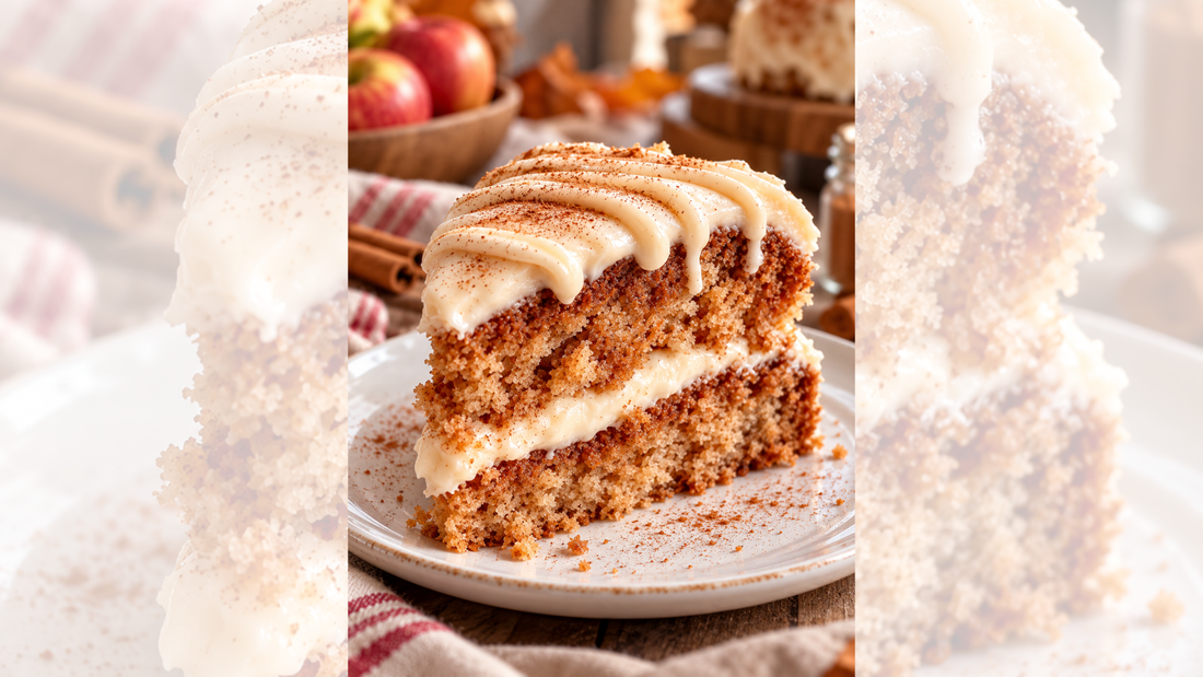 Applesauce Cake with Cinnamon Cream Cheese Frosting Recipe