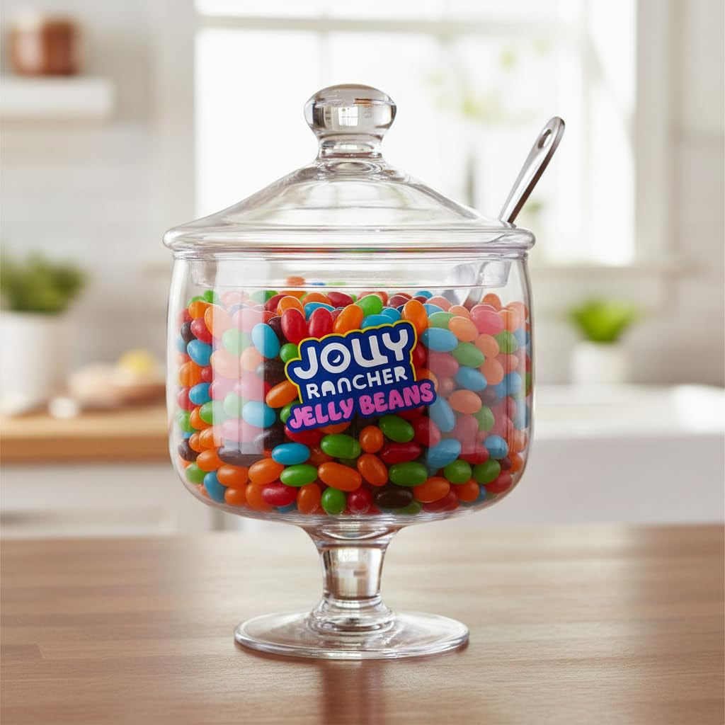 Jollyrancher Jelly Beans Bulk Candy - Assorted Fruit Flavored Jellybeans - 2 Pounds