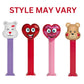 Valentine's Day Candy Dispensers – 3 Pack Gift Set with Assorted Refill Rolls