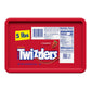 TWIZZLERS Twists Strawberry Flavored Licorice Style, Chewy Holiday Candy Tub, 5 Lb
