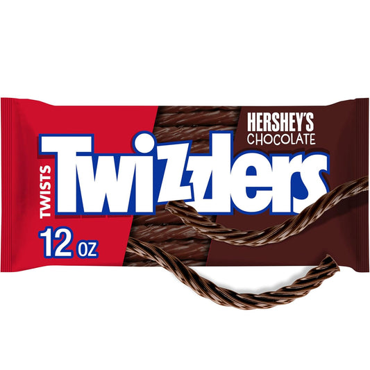 TWIZZLERS Twists, Chocolate Flavor (12-Ounce Bag)