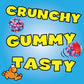 NERDS Gummy Clusters, Candy, Very Berry, Crunchy and Gummy, 18.5 Oz