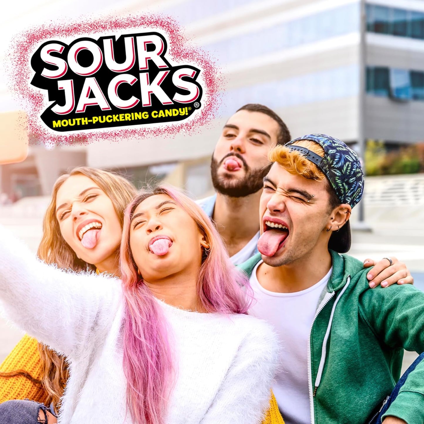 SOUR JACKS, Sour Gummy Candy, Variety Pack, 75 0.5 oz Snack-Size Pouches