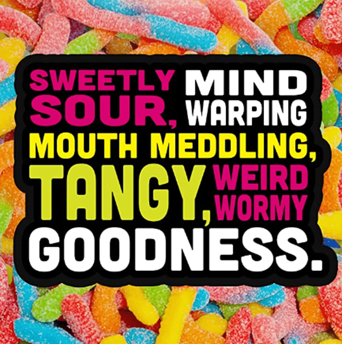 Trolli Sour Brite Crawlers Very Berry Candy, Sour Gummy Worms, Bulk, 5 Lb