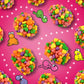 NERDS Gummy Clusters Rainbow Candy, Treat Size Packs, 30 Oz, 60 Ct