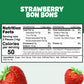 Strawberry Filled Hard Candy Bon Bons 2 Lbs Bulk Pack - Individually Wrapped Fruit-Filled Candy, Classic Strawberry Hard Candy for Office Treats, Parties, and Snacks