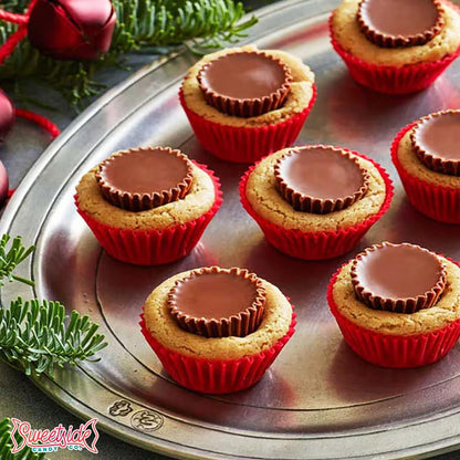 Peanut Butter Miniature Cups, 2Lb Pack of Peanut Butter Cups Bulk, Perfect Reescups 