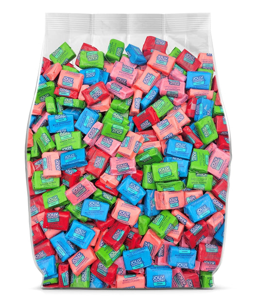 Jollyrancher Chews Bulk Candy - Individually Wrapped Assorted Fruit Flavored - 95 Chewy Fruit Chews