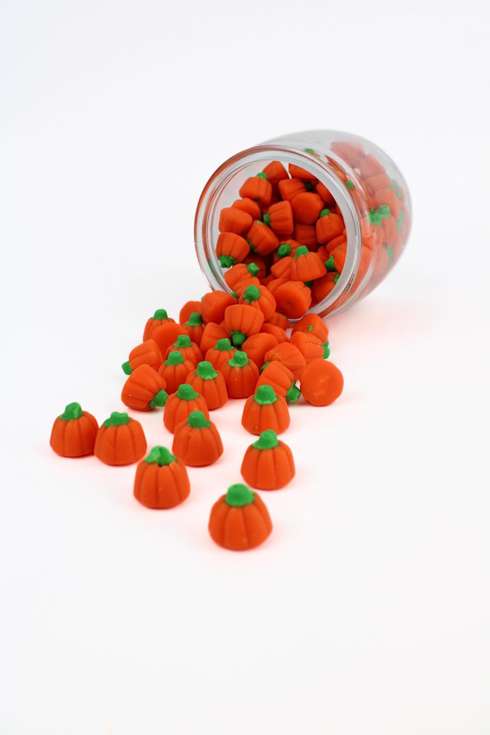 Pumpkin Shaped Mellowcreme Candy Corn, Autumn Candy Pumpkins Bulk Bag, 1 Lb