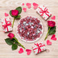 Pink and Silver Foil-Wrapped Milk Chocolate Candy - 1Lb Individually Wrapped Chocolate Approx. 100 Pieces