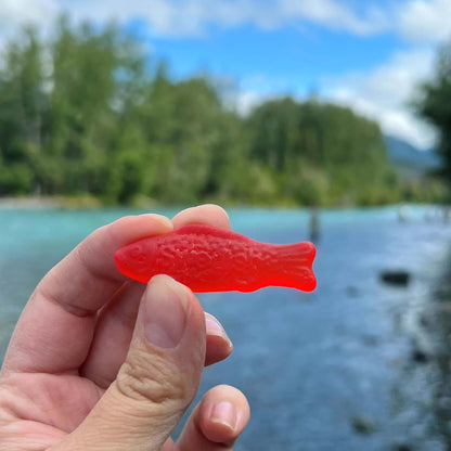 SWEDISH FISH Soft & Chewy Gummy Candy, Bulk Candy, 5 Lb