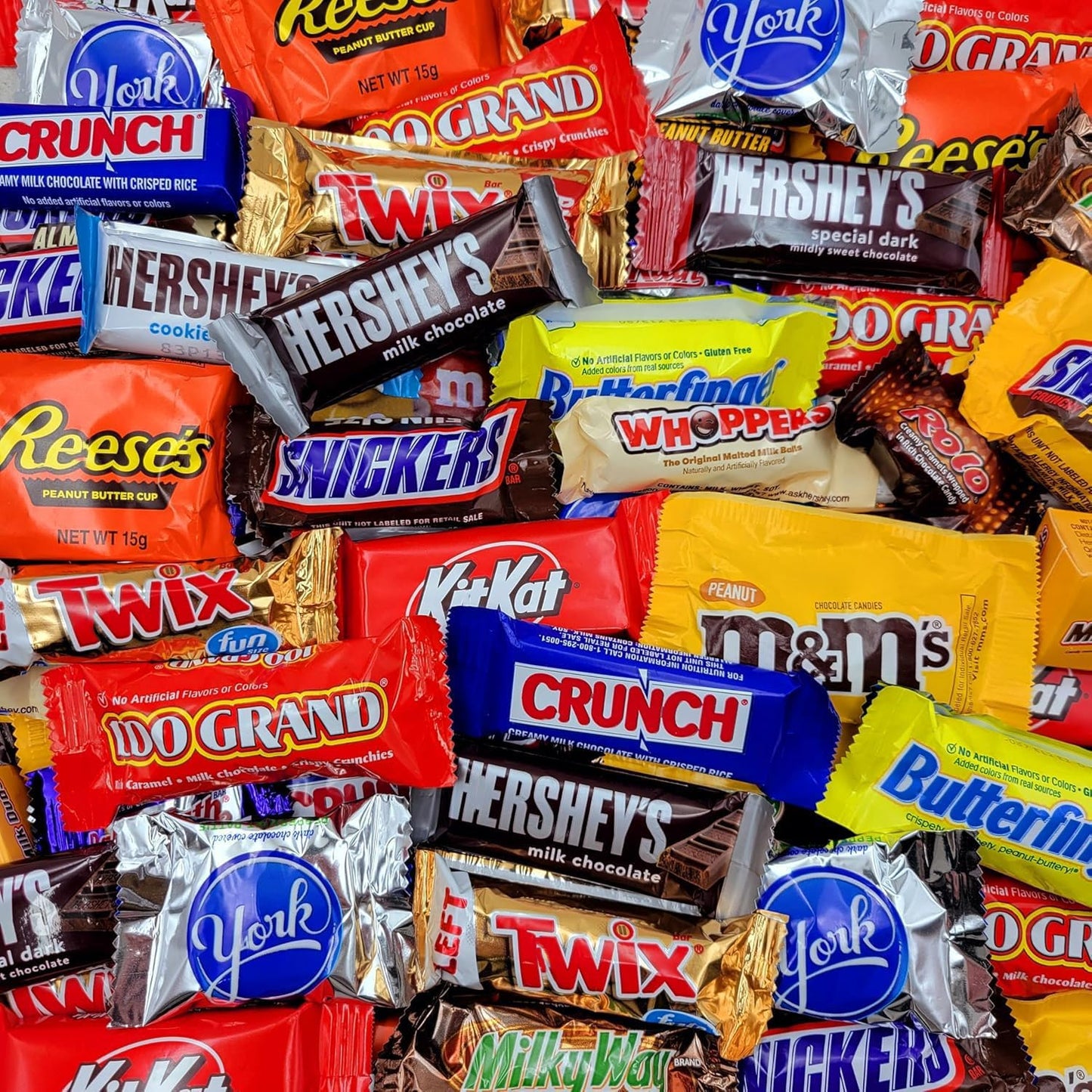 Assorted Chocolate Candy Variety Pack - Bulk Chocolate Candy Individually Wrapped - 2 Pounds