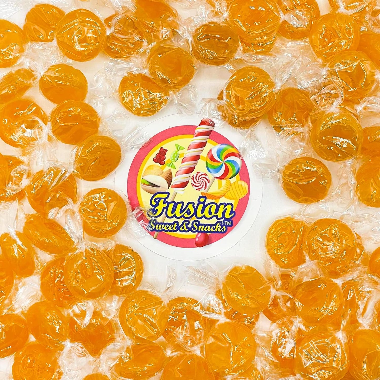 Butterscotch Hard Candy - 2LB Bag of Individually Wrapped Butter Scotch Bulk Candy